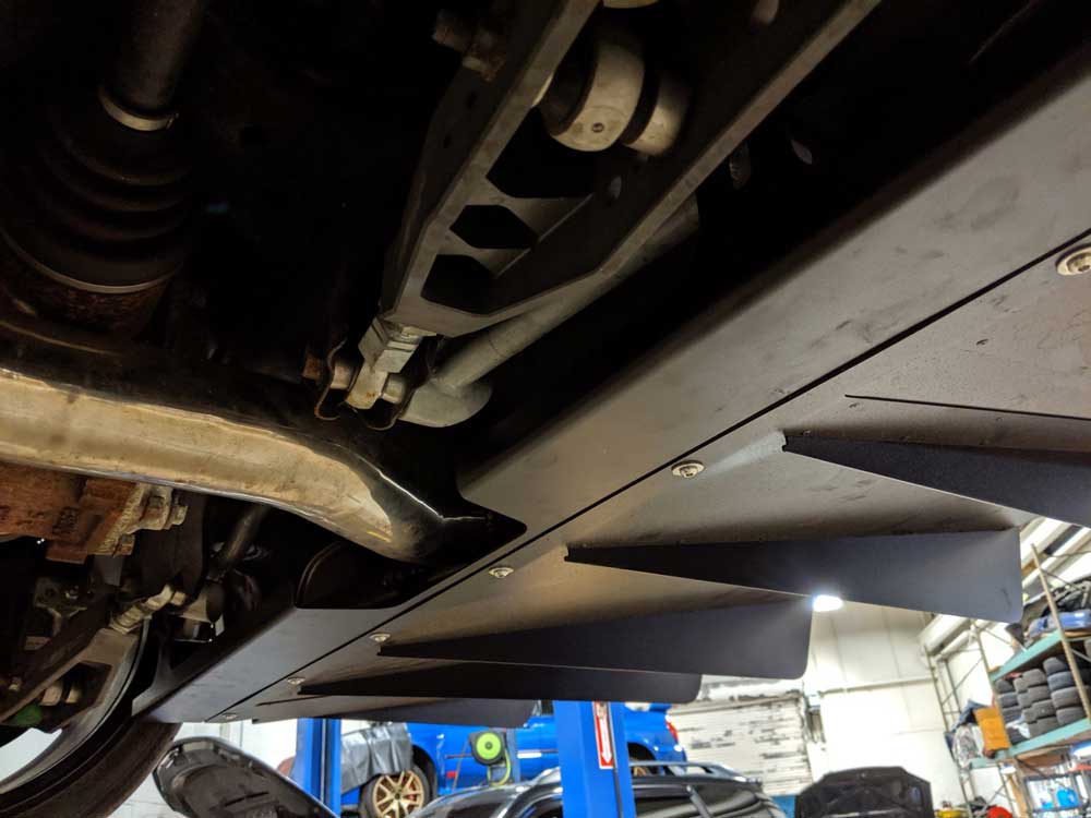 2011 Subaru STI Underside